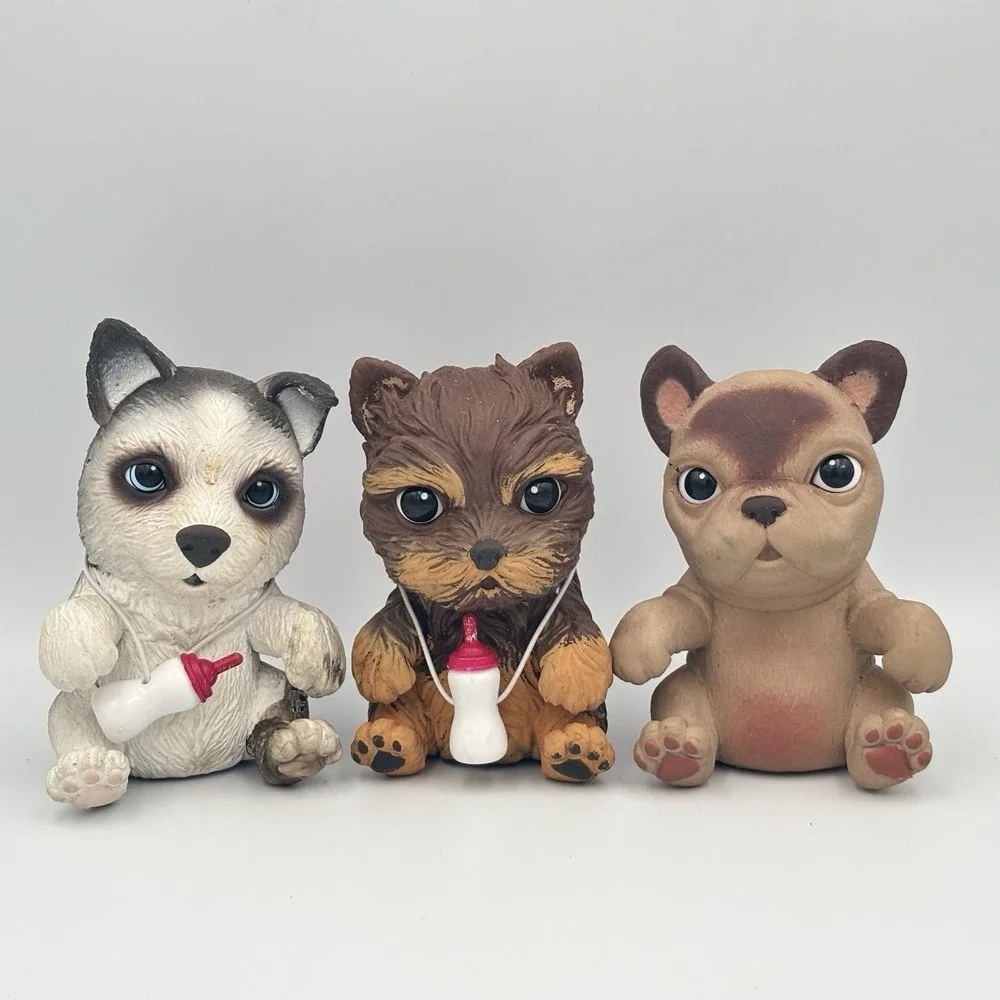 Little Live OMG Pets Yorkie Husky Boxer Puppies Interactive Puppy Dogs Works